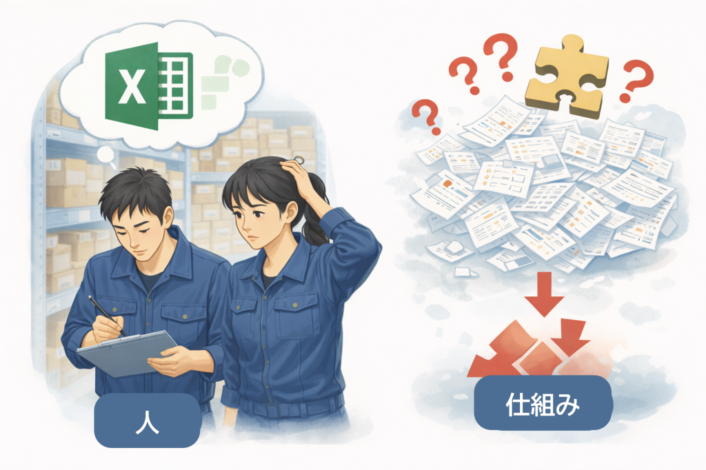 問題は「人」ではなく「仕組み」